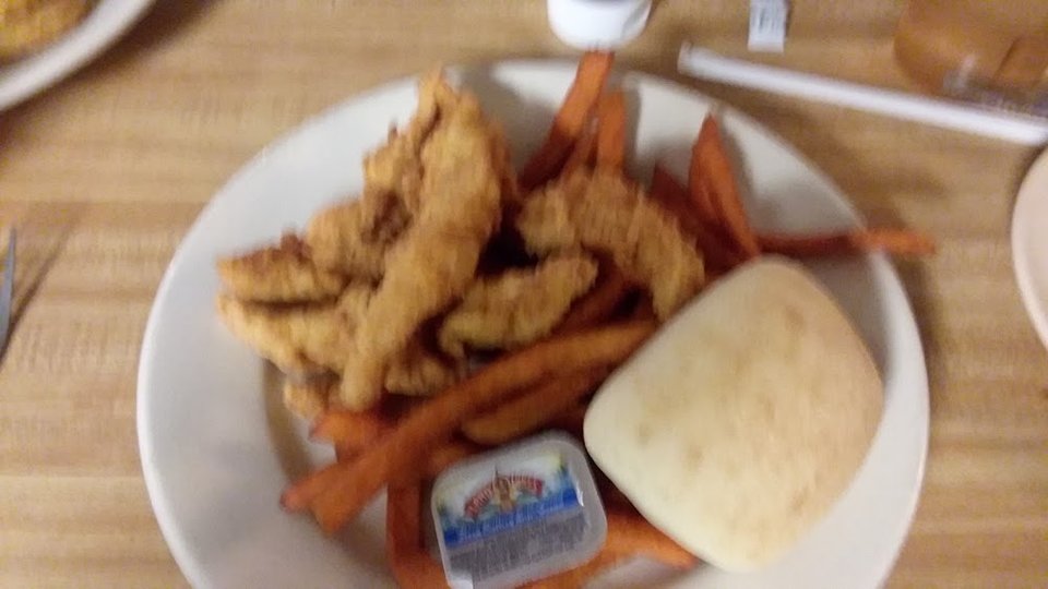 Chicken Tenders with Sweet Potato Fries